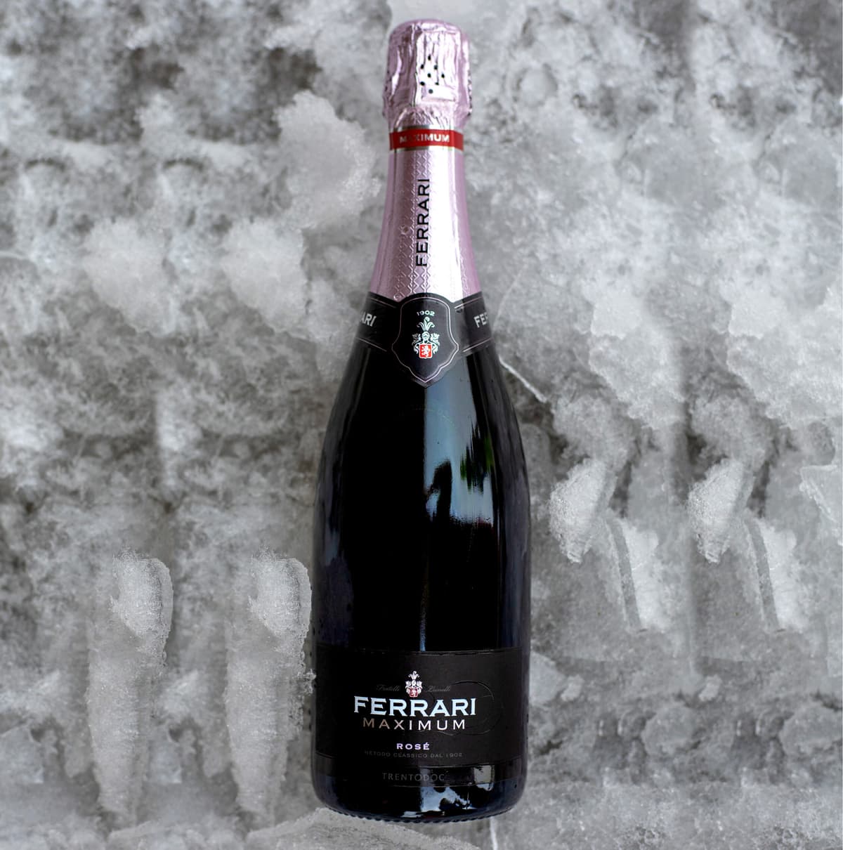 Spumante Metodo Classico Trento DOC 'Maximum' Rosè Brut (Astucciato) - Ferrari