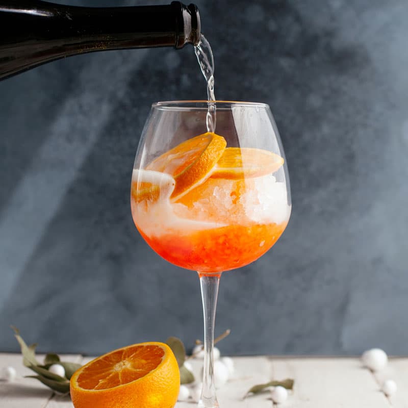 Spritz Cocktail Aperitivo con Aperol (700 ml) + Spumante + 4 Tonica