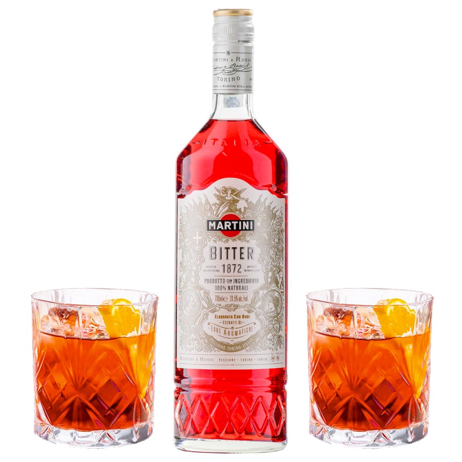 Bitter Riserva Speciale + 2 bicchieri firmati OMAGGIO - Martini (700 ml)