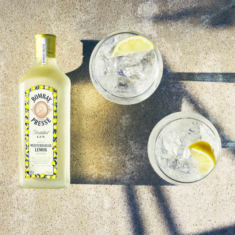 Gin 'Citron Pressè' Bombay Mediterranean Lemon - Bombay Sapphire (700 ml)