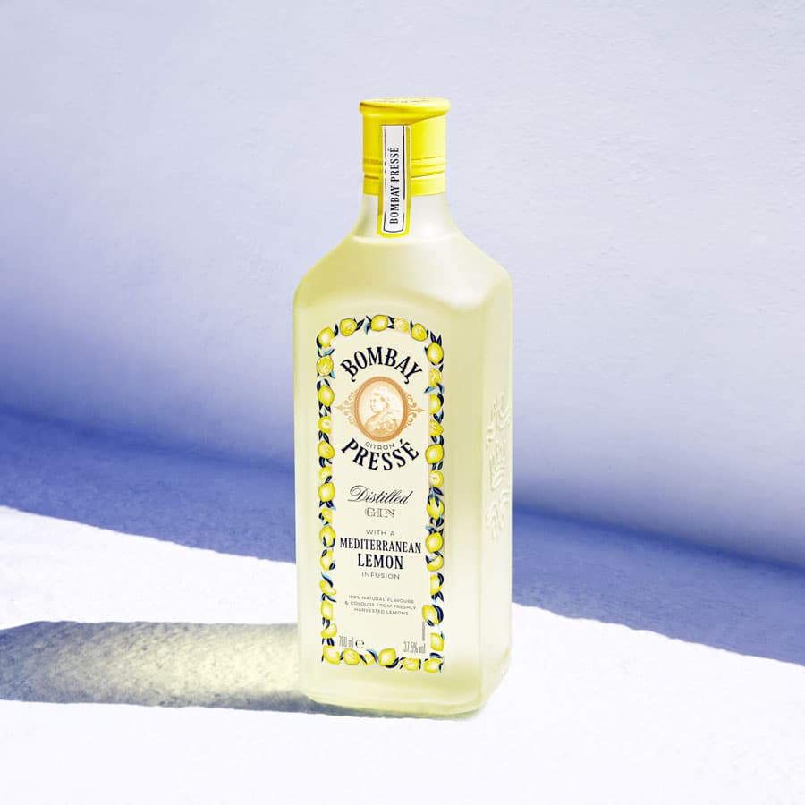 Gin 'Citron Pressè' Bombay Mediterranean Lemon - Bombay Sapphire (700 ml)