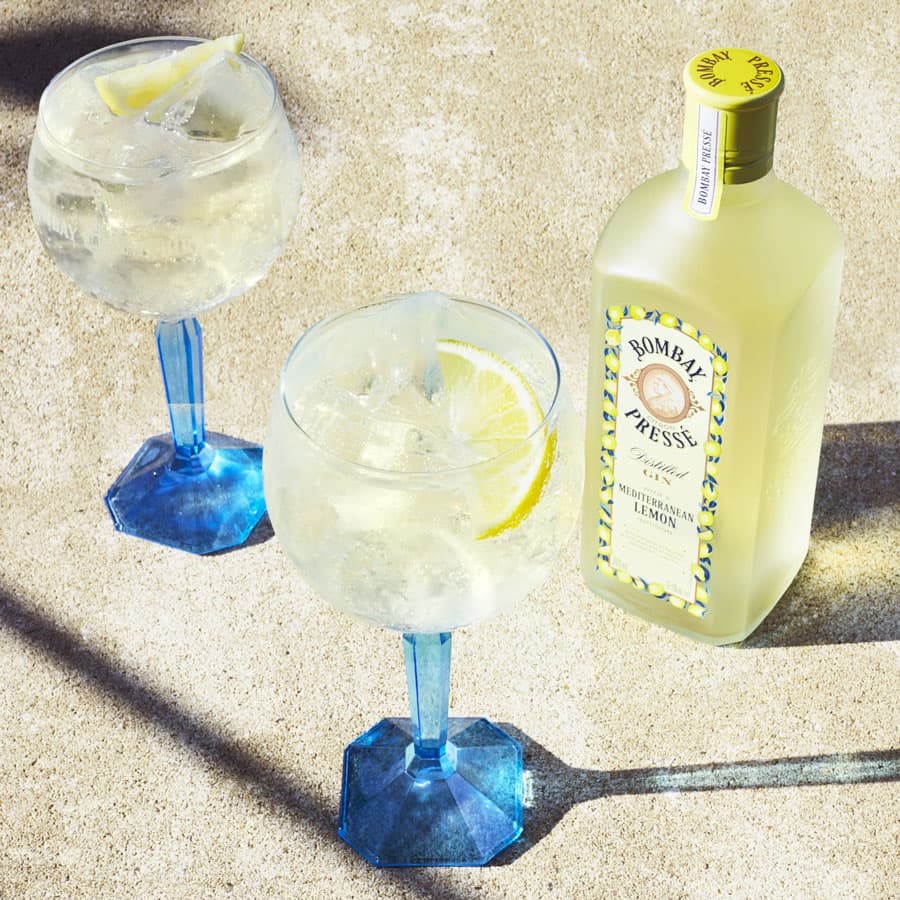 Gin 'Citron Pressè' Bombay Mediterranean Lemon - Bombay Sapphire (700 ml)