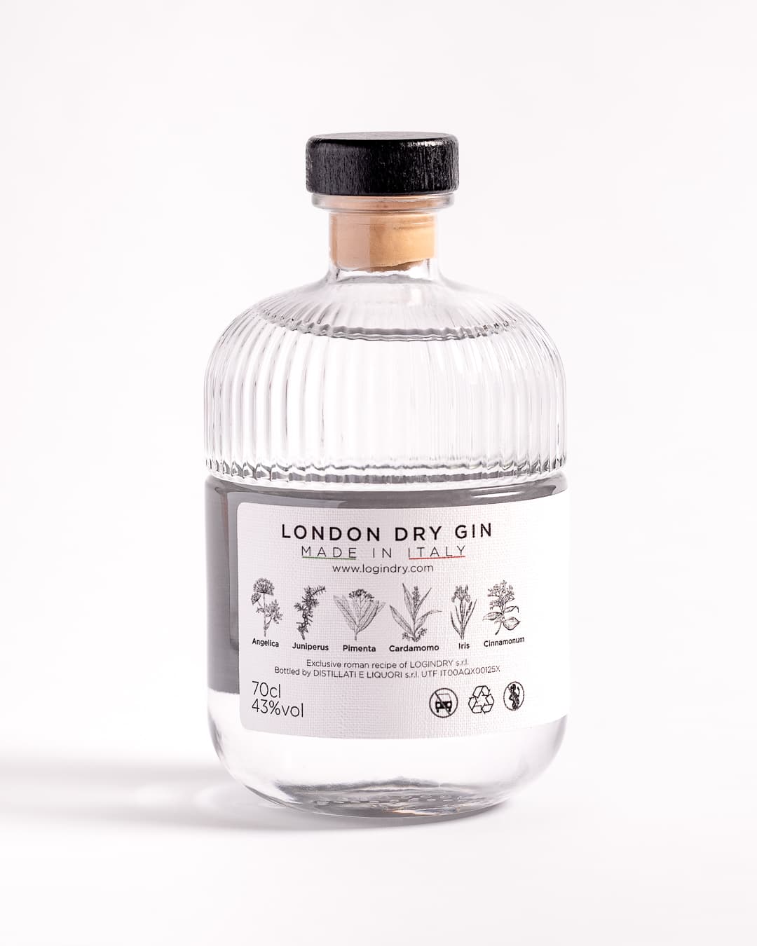 London Dry Gin - LO:GIN (700 ml)