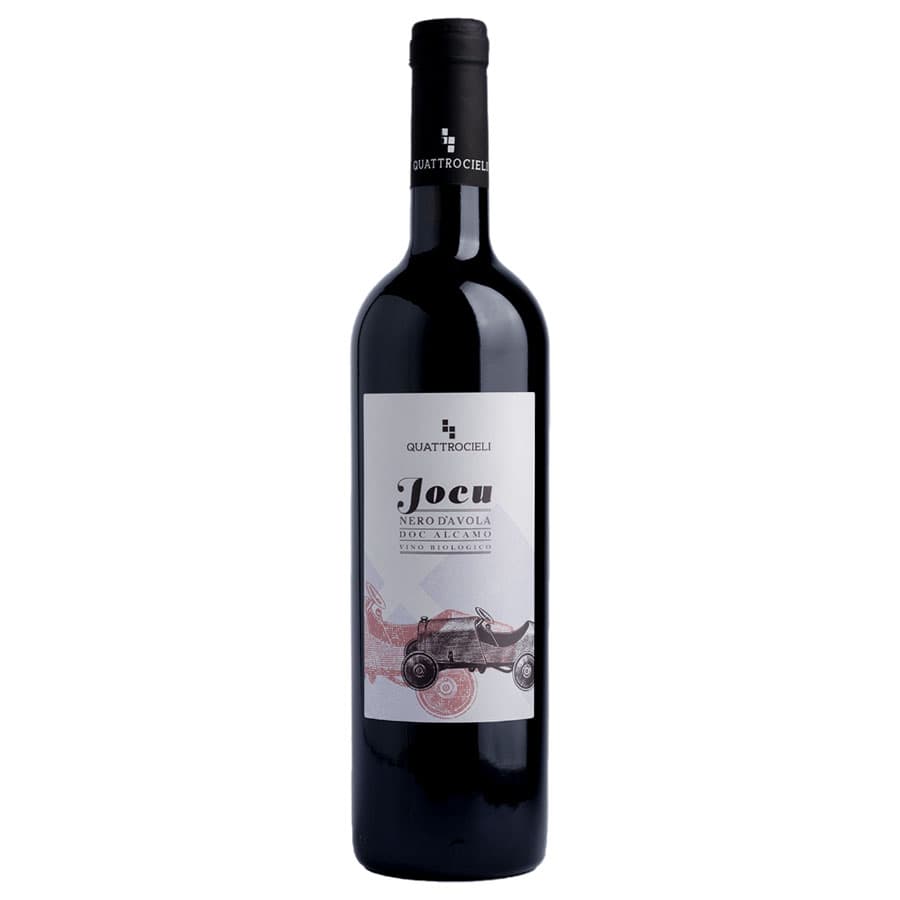 Nero d'Avola 'Jocu' DOC Alcamo Biologico 2023 - Quattrocieli