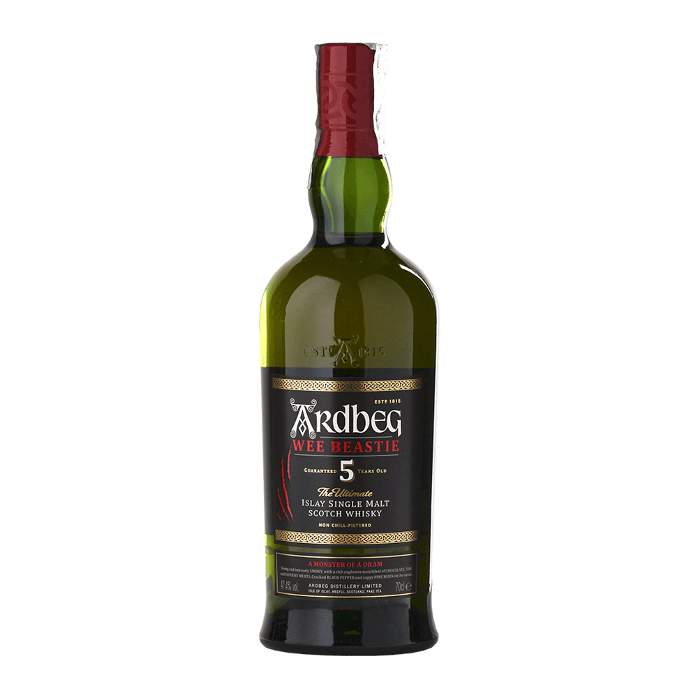 Scotch whisky Single Malt 'Wee Beastie' 5 anni - Ardbeg (700 ml)