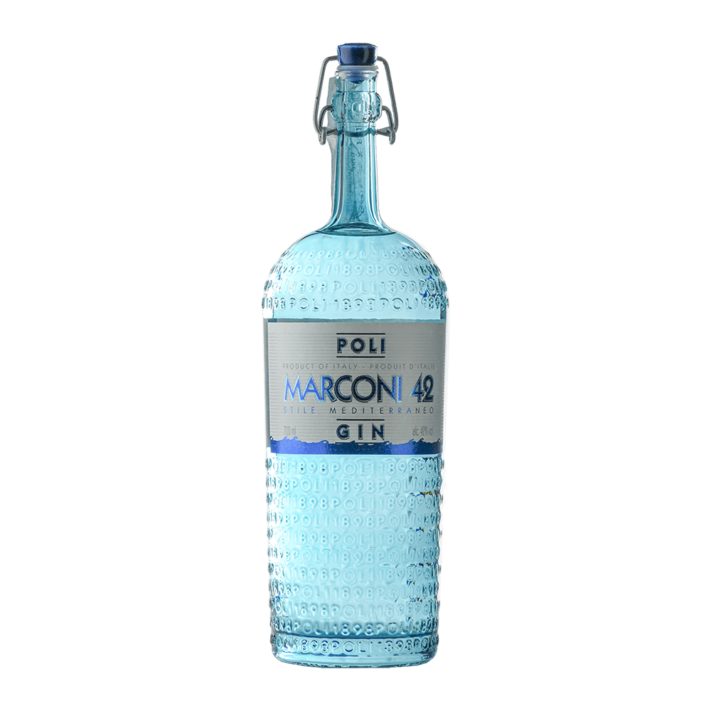 Gin Marconi 42 Stile Mediterraneo - Distillerie Poli (700 ml)