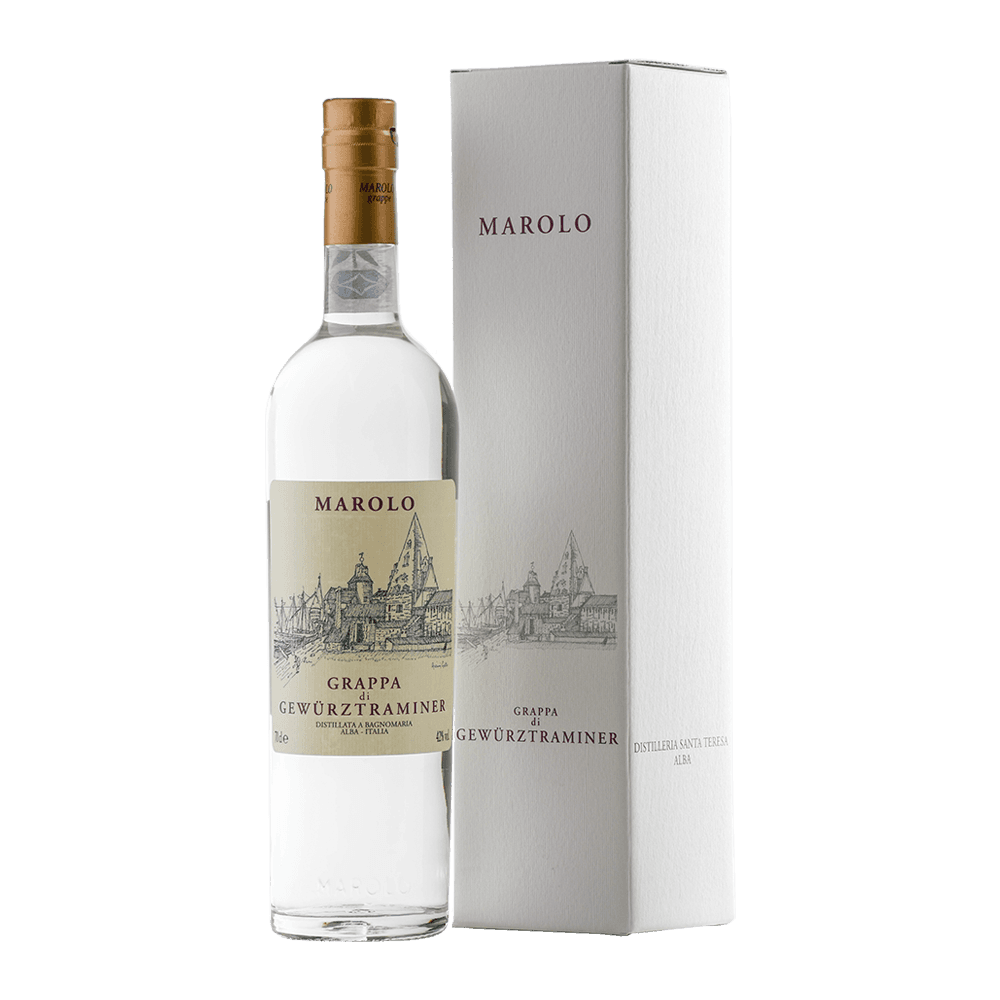 Grappa di Gewurztraminer 42° (Astucciato) - Marolo (700 ml)