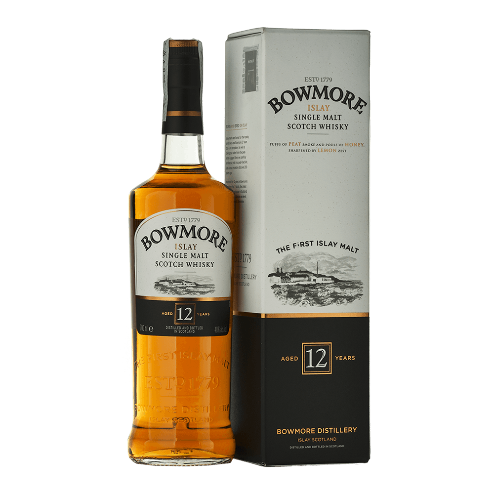 Scotch whisky single malt 12 anni Islay (Astucciato) - Bowmore (700 ml)