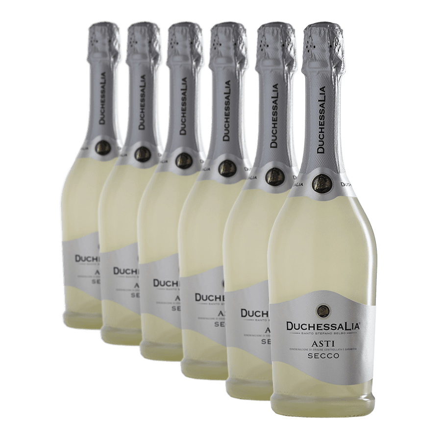 Confezione da 6 Spumante d'Asti Secco DOCG - Duchessa Lia