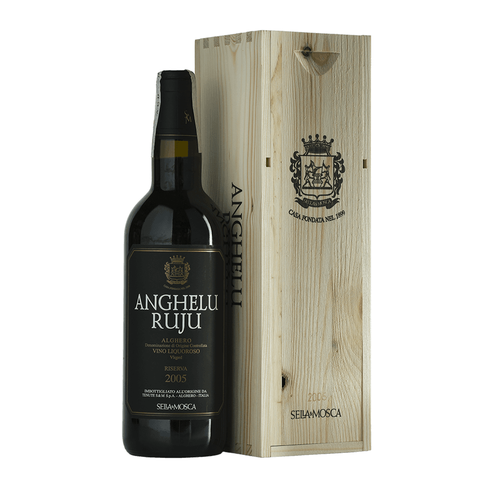 Vino liquoroso Alghero 'Anghelu Ruju' DOC riserva 2008 (cassetta legno) - Sella & Mosca