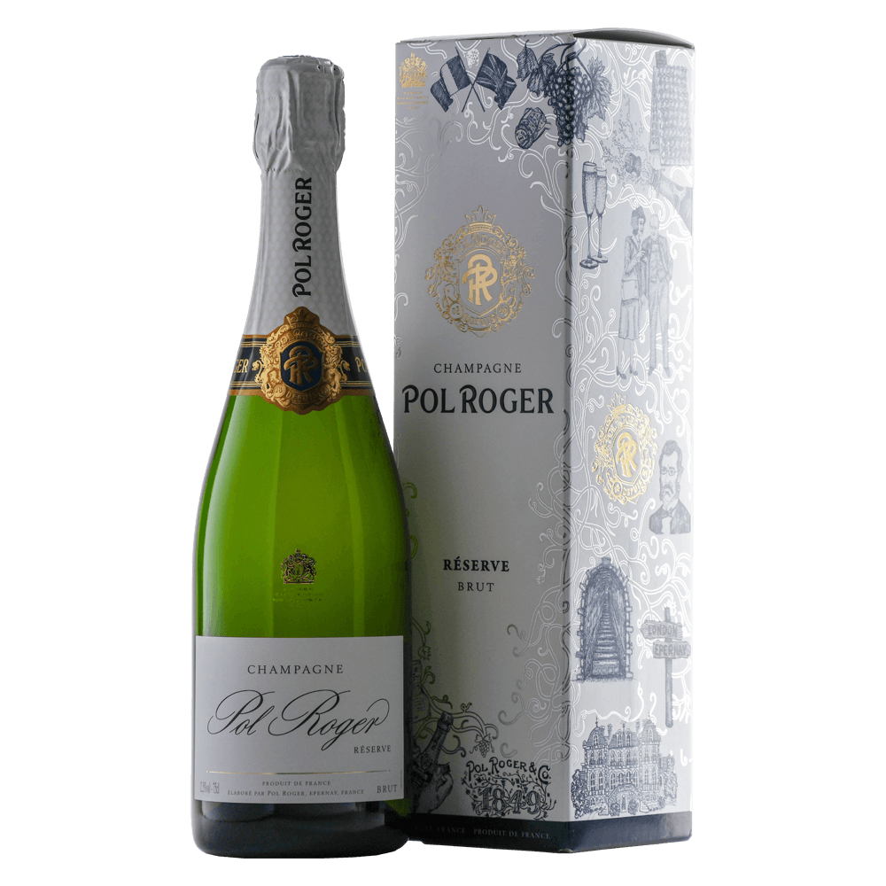 Champagne AOC Brut Reserve (astucciato) - Pol Roger