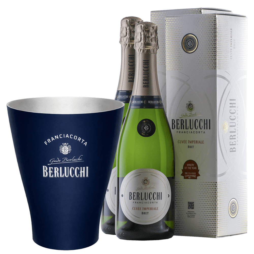 12 Franciacorta 'Cuvée Imperiale' DOCG Brut (Astucciato) + Glacette omaggio - Berlucchi