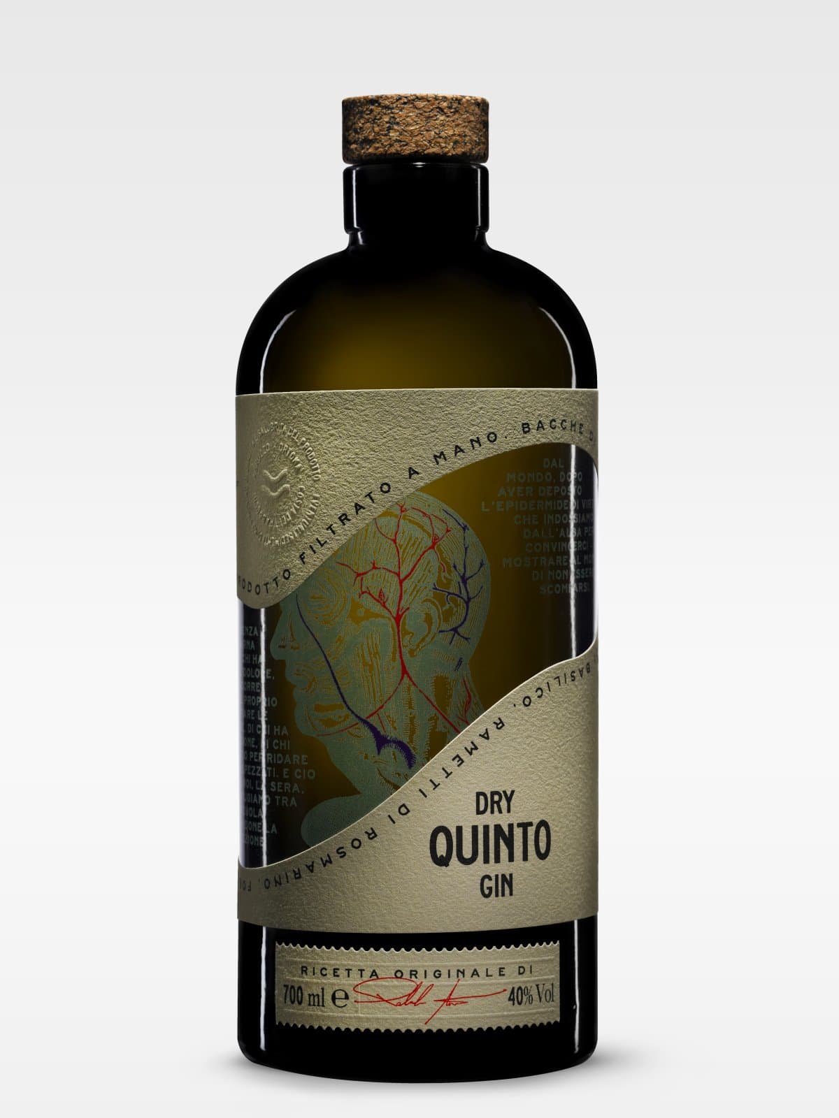 Quinto Dry Gin - Palombaro (700 ml)