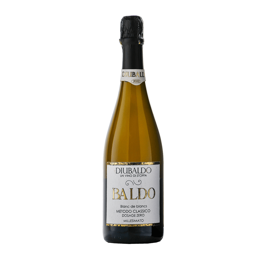 Spumante Metodo Classico Chardonnay 'Baldo' Blanc de Blancs Dosage Zero - Diubaldo