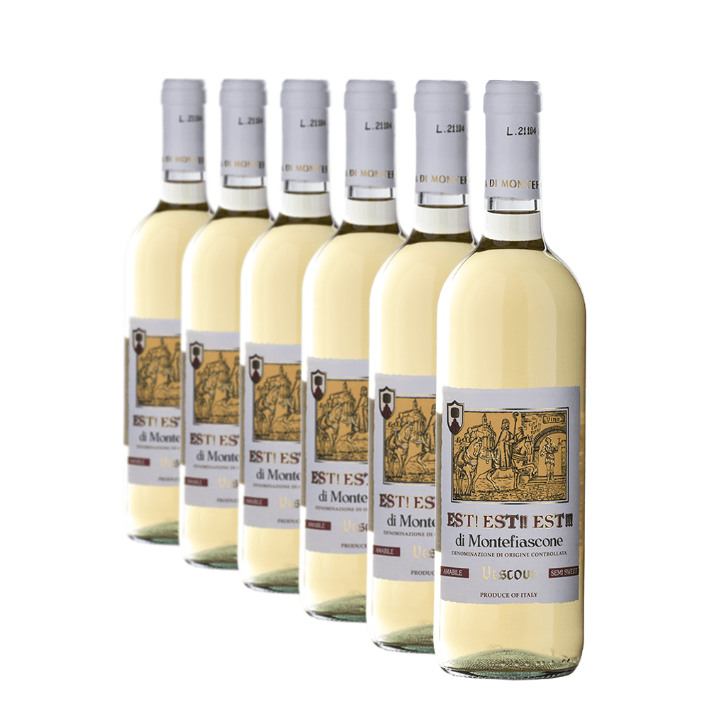 Confezione da 6 est! est!! est!!! amabile DOC 2024 - Cantina di Montefiascone