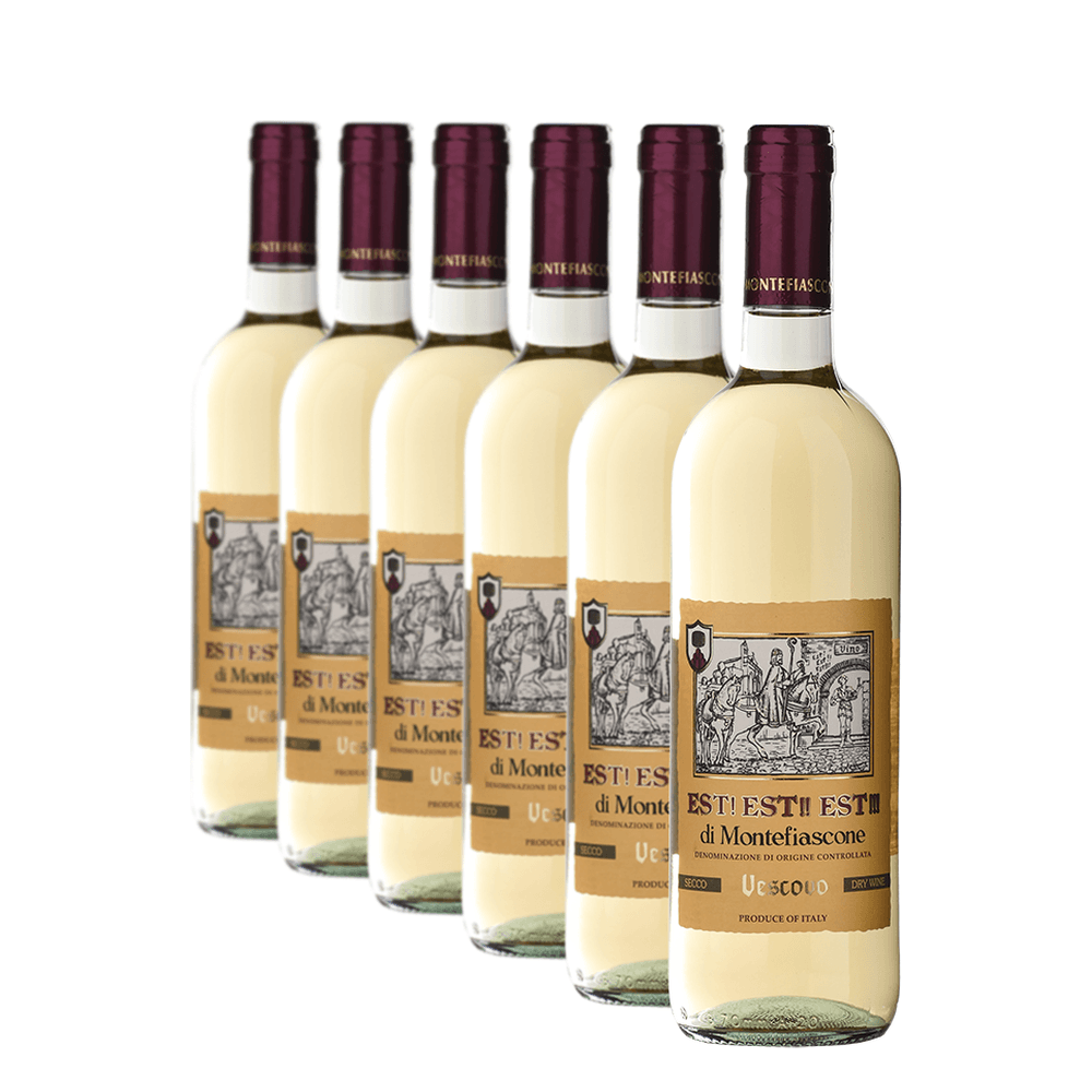 Confezione da 6 est! est!! est!!! secco DOC 2024 - Cantina di Montefiascone