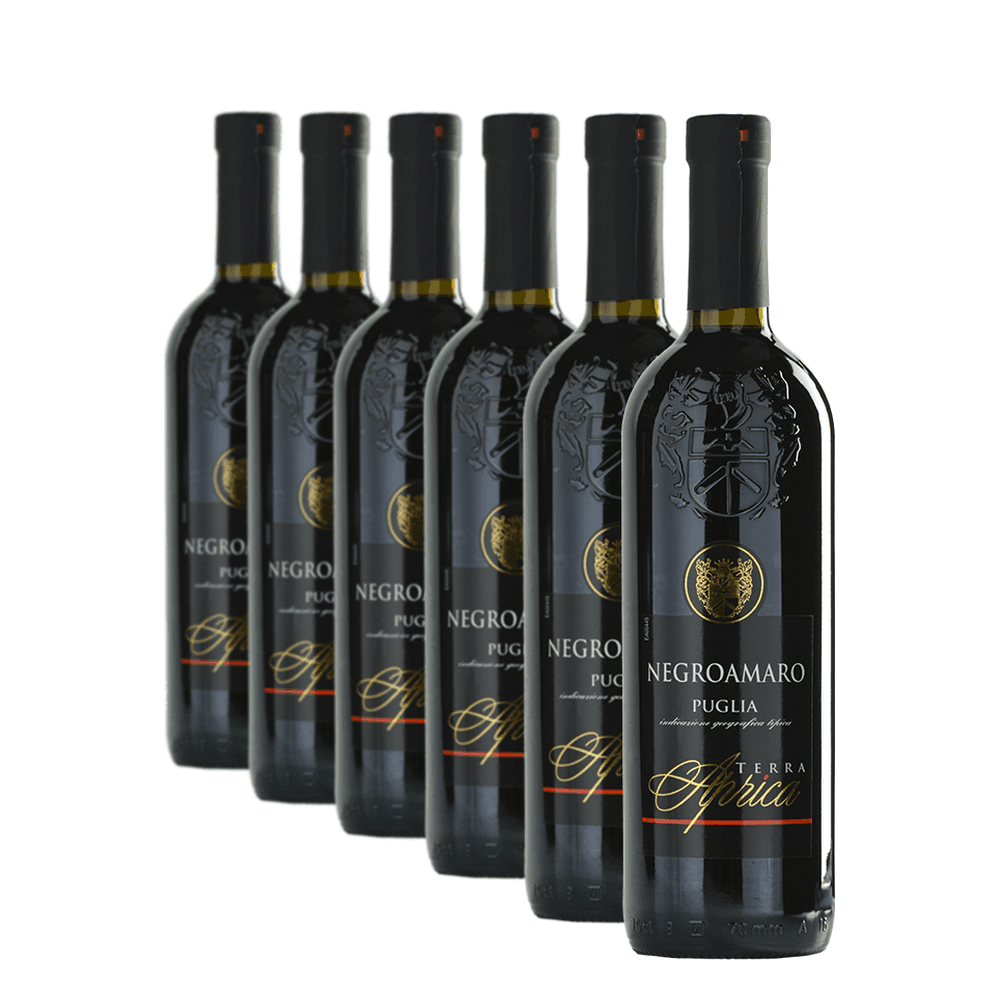 Confezione da 6 Negroamaro di Puglia IGT - Terra Aprica