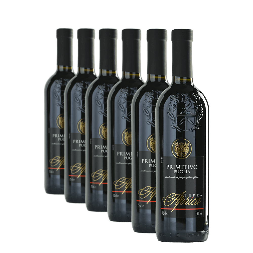 Confezione da 6 Primitivo di Puglia IGT - Terra Aprica
