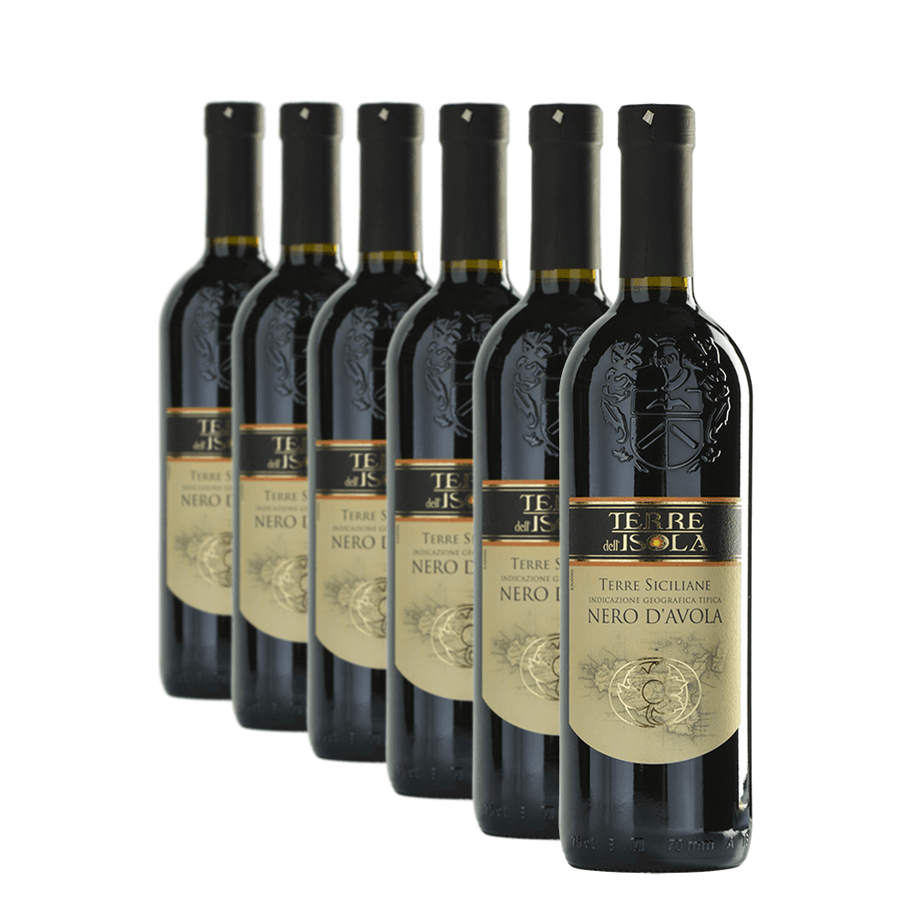 Confezione da 6 Nero d'Avola Terre Siciliane IGT - Terre dell'Isola