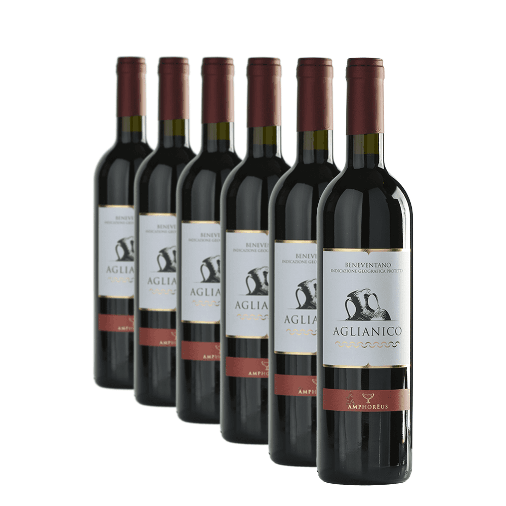 Confezione da 6 Aglianico Del Beneventano - Amphoreus