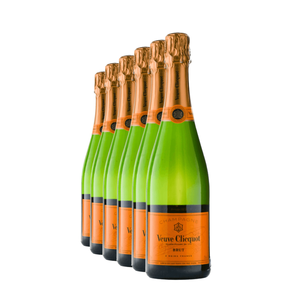 Confezione da 6 Champagne 'Yellow Label' AOC Brut - Veuvé Clicquot