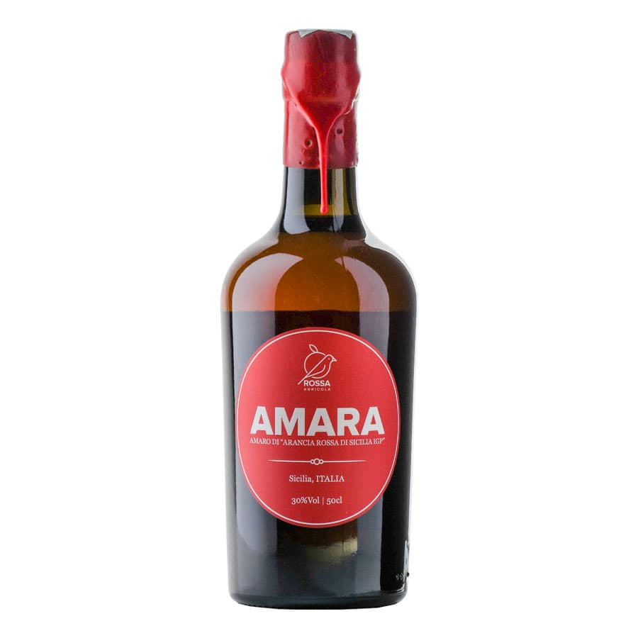 Amaro 'Amara' di Arancia Rossa di Sicilia IGP - Rossa (500 ml)