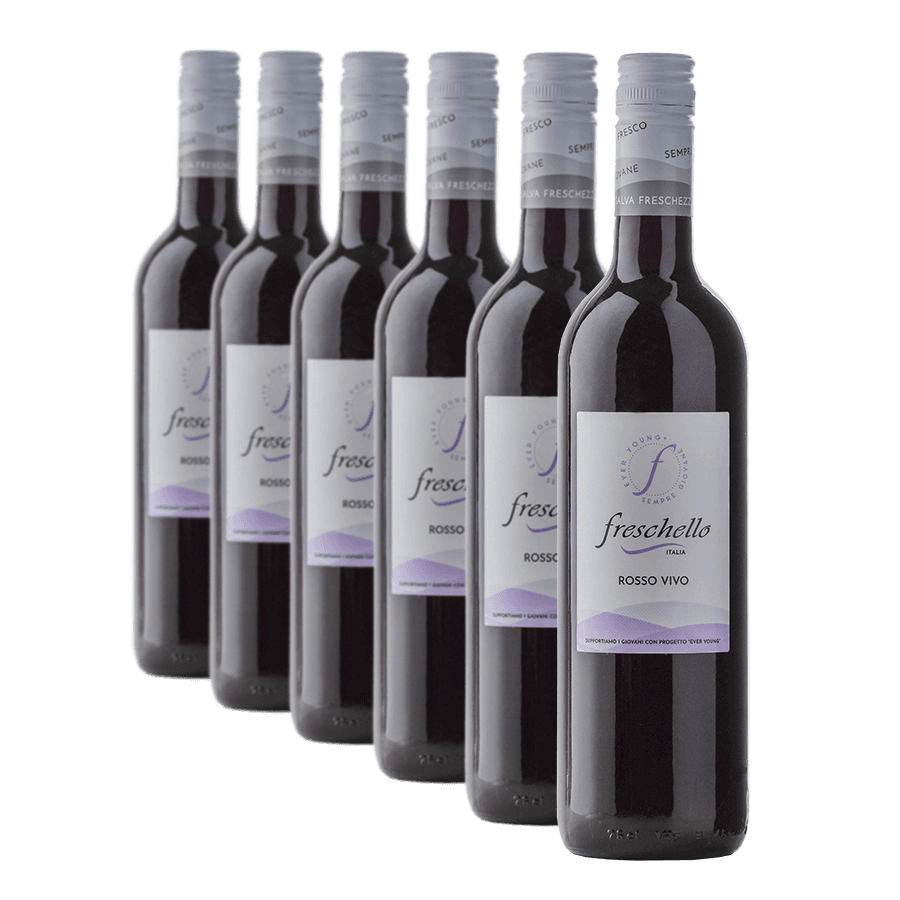 Confezione da 6 Bottiglie Freschello Rosso - Cielo e Terra
