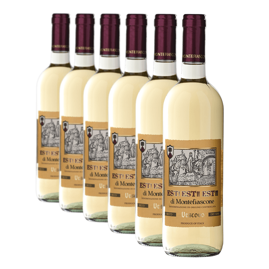 Confezione da 6 est! est!! est!!! secco DOC 2024 - Cantina di Montefiascone