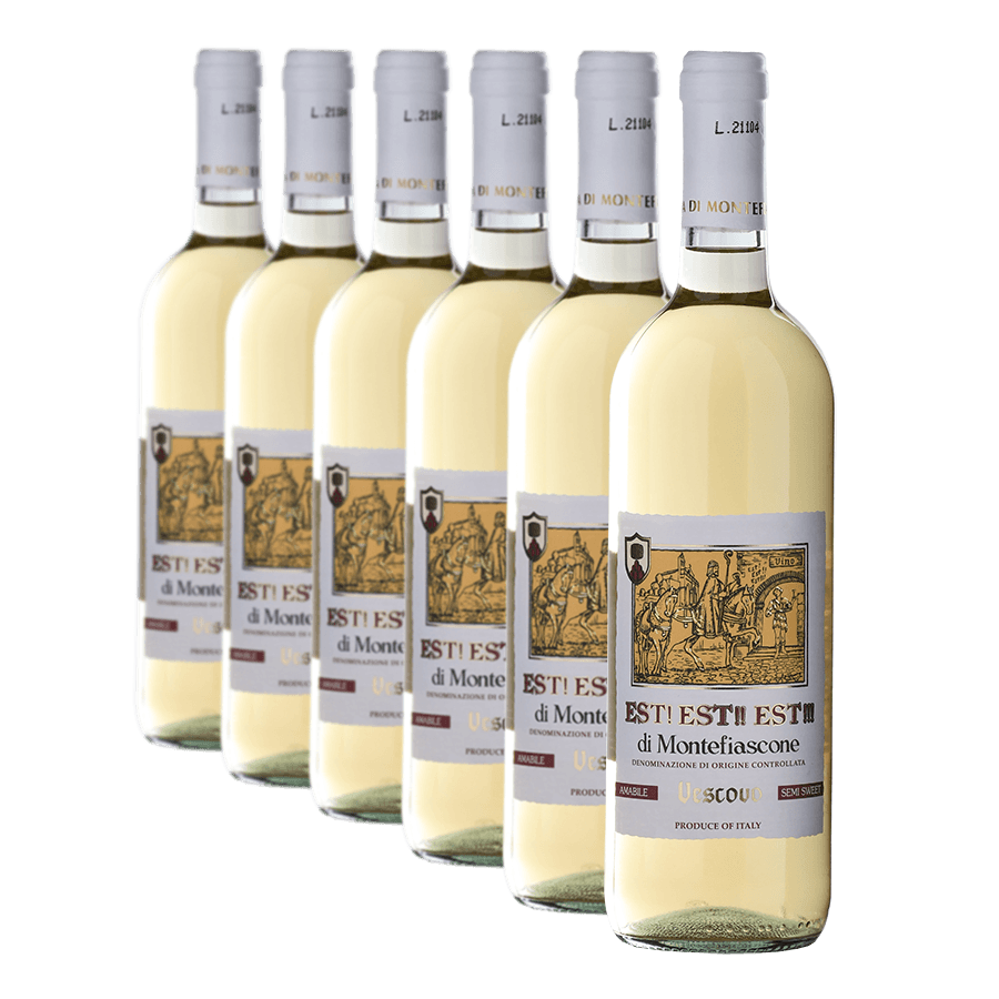 Confezione da 6 est! est!! est!!! amabile DOC 2024 - Cantina di Montefiascone
