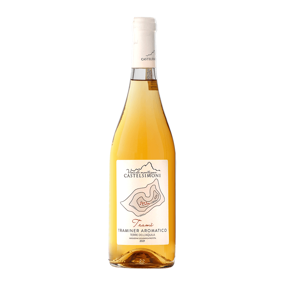 Traminer aromatico macerato Terre dell'Aquila 'Tramè' IGP 2021 - Castelsimoni