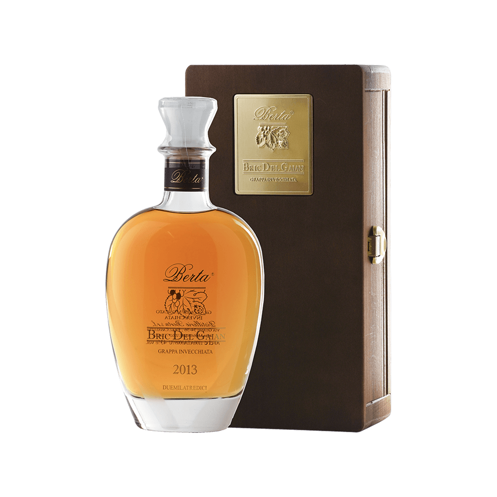 Grappa di Moscato 'Bric De Gaian' (cassetta legno) - Berta (700 ml)