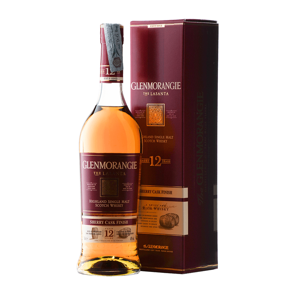 Scotch whisky single malt 'The Lasanta' Sherry Cask 12 anni Highland (Astucciato) - Glenmorangie (700 ml)