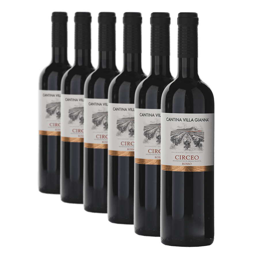 Confezione da 6 Circeo Rosso DOC - Villa Gianna