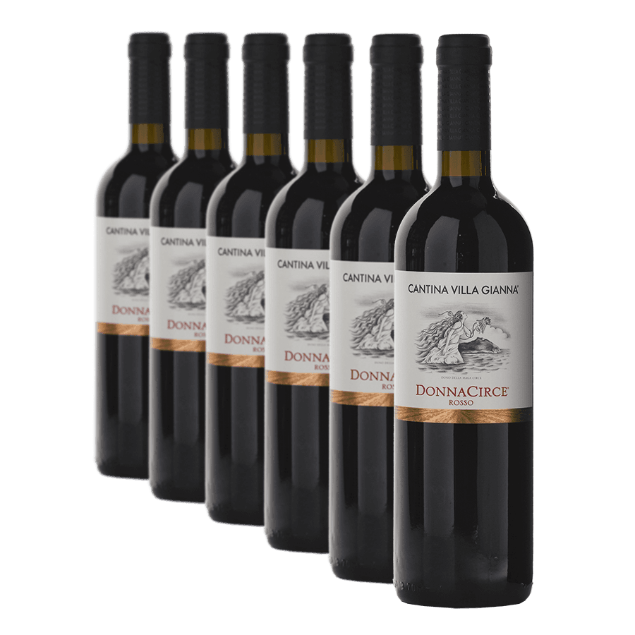 Confezione da 6 Rosso del Lazio 'Donna Circe' IGT - Villa Gianna