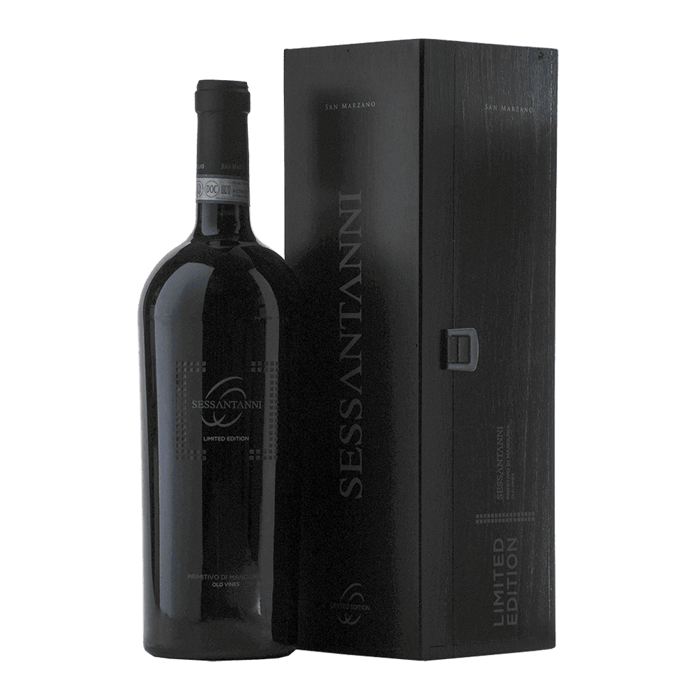 Primitivo di Manduria '60 anni' Edizione Limitata DOC Magnum (cassetta legno) - San Marzano