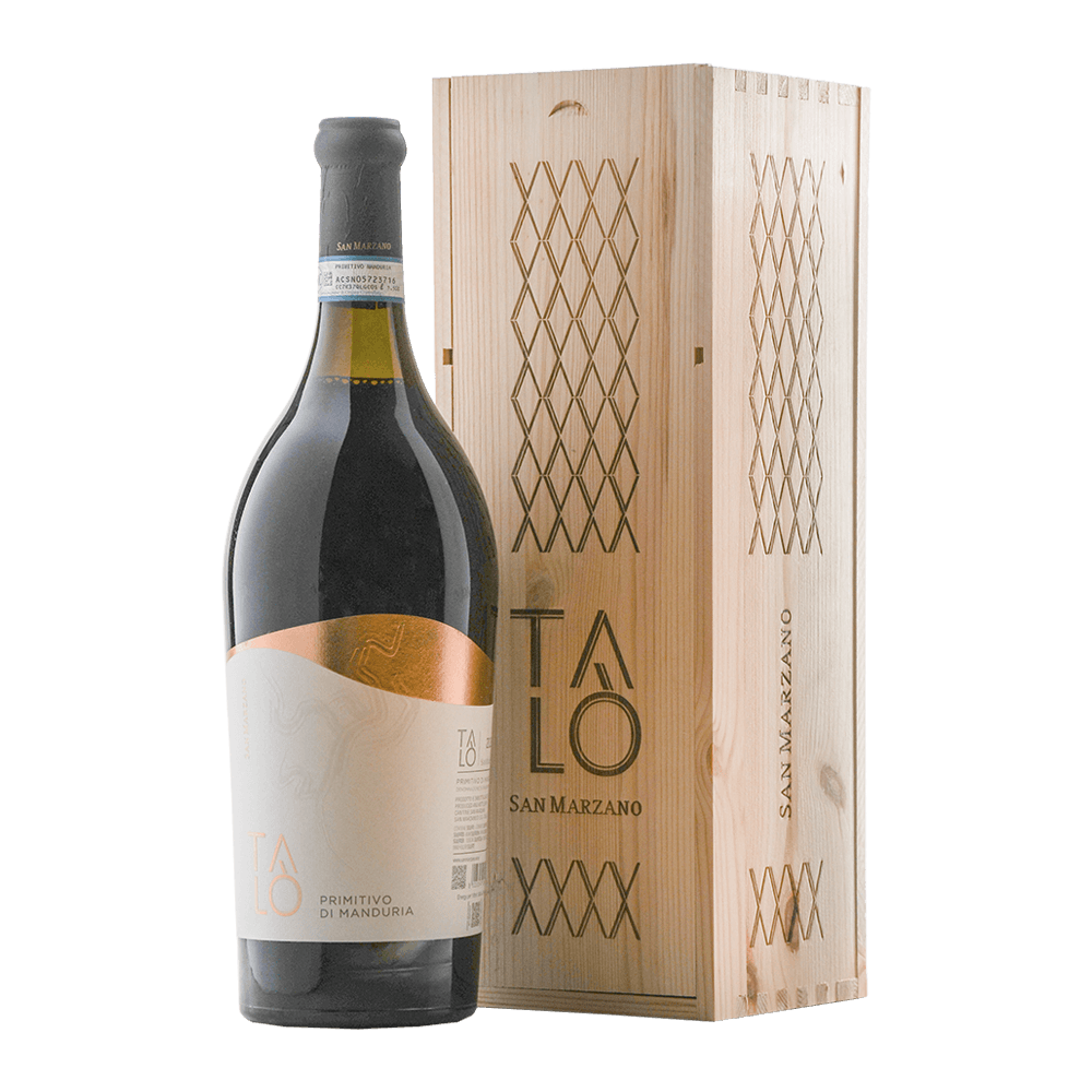 Primitivo di Manduria ‘Talò’ DOP 2022 Magnum (cassetta legno) - San Marzano