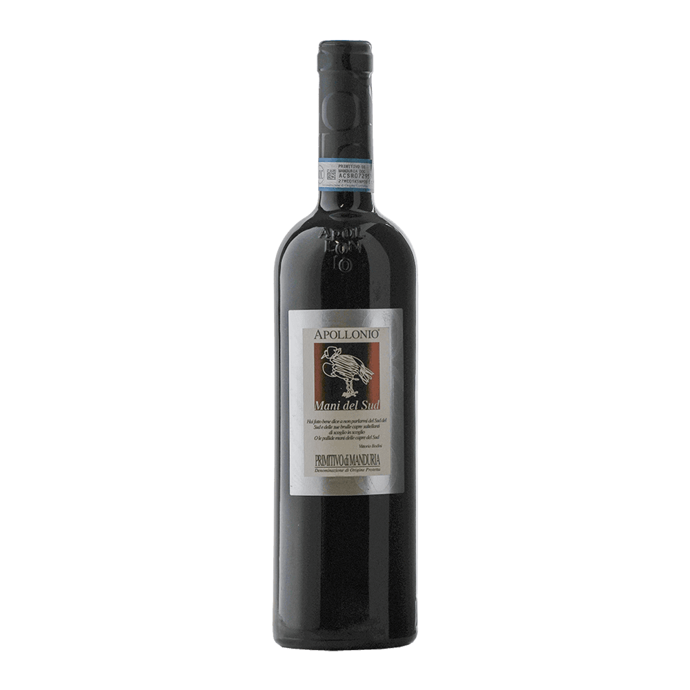 Primitivo di Manduria 'Mani del Sud' DOP 2019 - Apollonio 1870