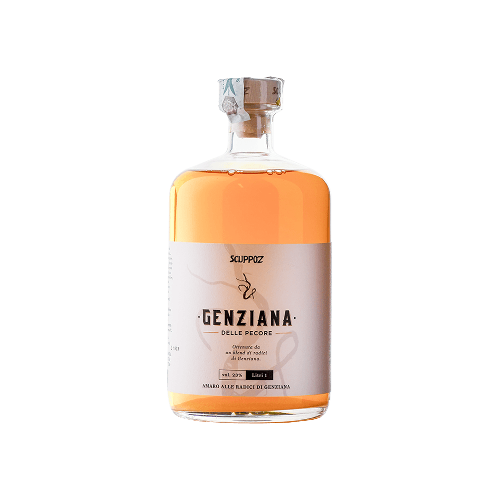 Liquore delle pecore alle radici di Genziana - Scuppoz (1 Lt.)