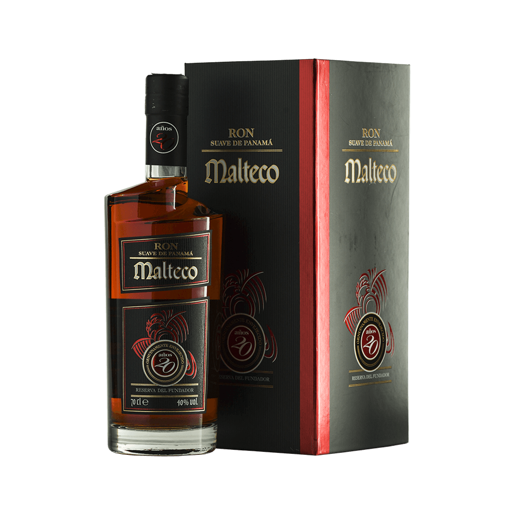 Rum reserva del fundador suave de Panamà 20 anni - Malteco (700 ml)
