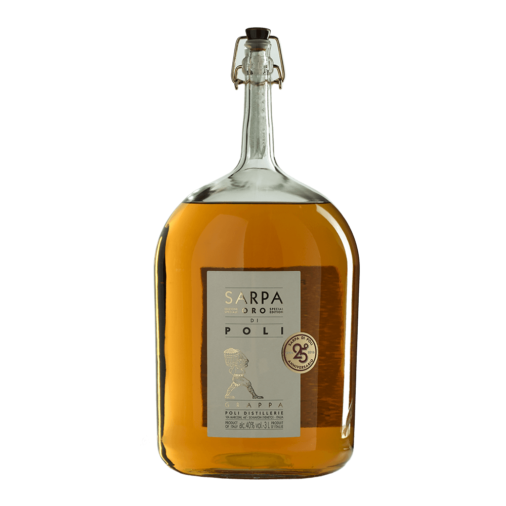 Grappa 'Sarpa Oro' Barrique - Distilleria Poli (3 Lt)