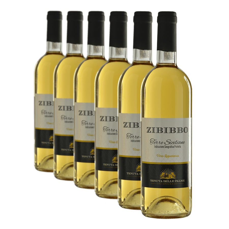 Confezione da 6 Zibibbo liquoroso Terre Siciliane IGP - Tenuta Delle Palme