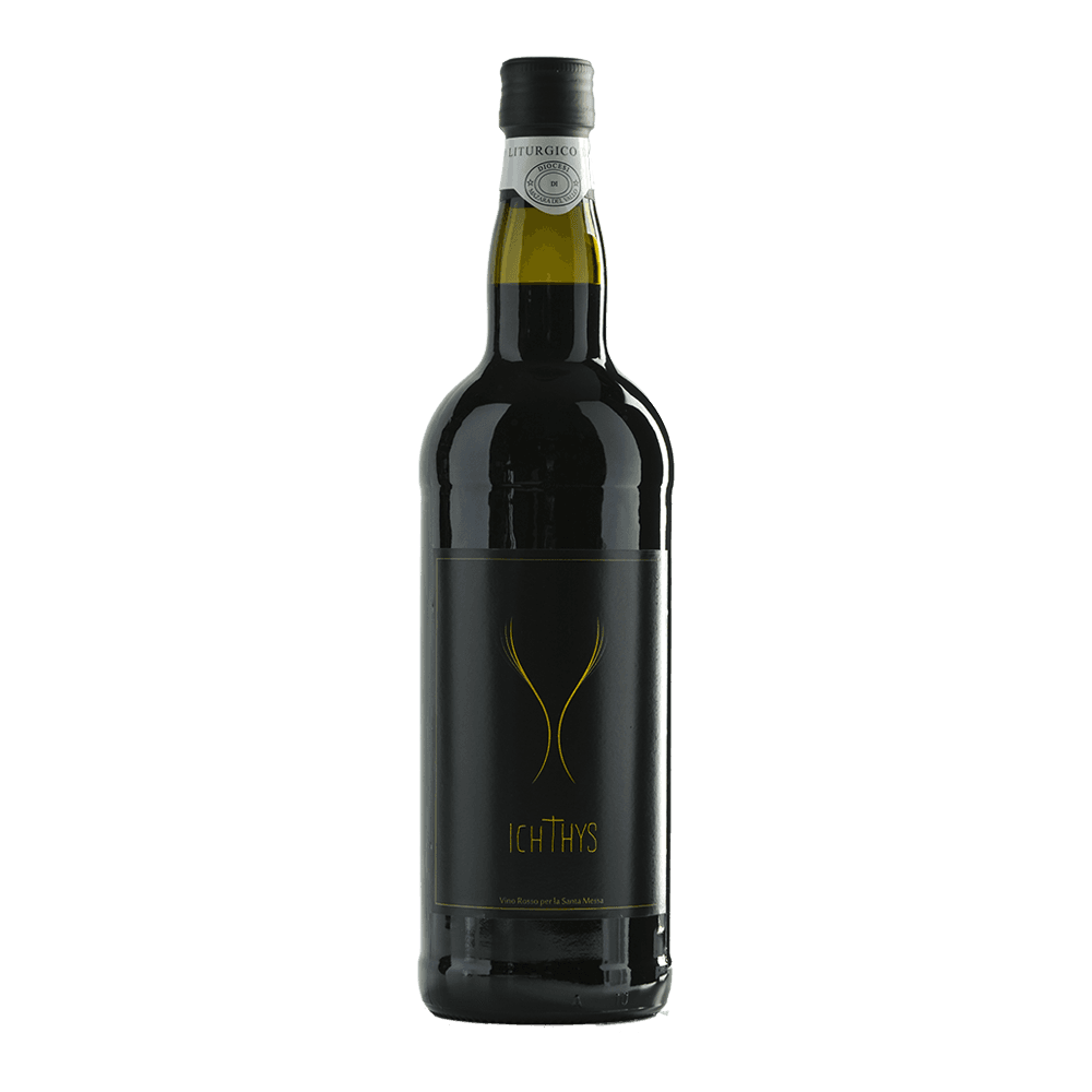 Vino Liturgico Rosso per la Santa Messa 'Ichthys' 1 Lt