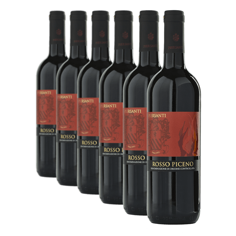 Confezione da 6 Rosso Piceno DOC 2024 - Piersanti