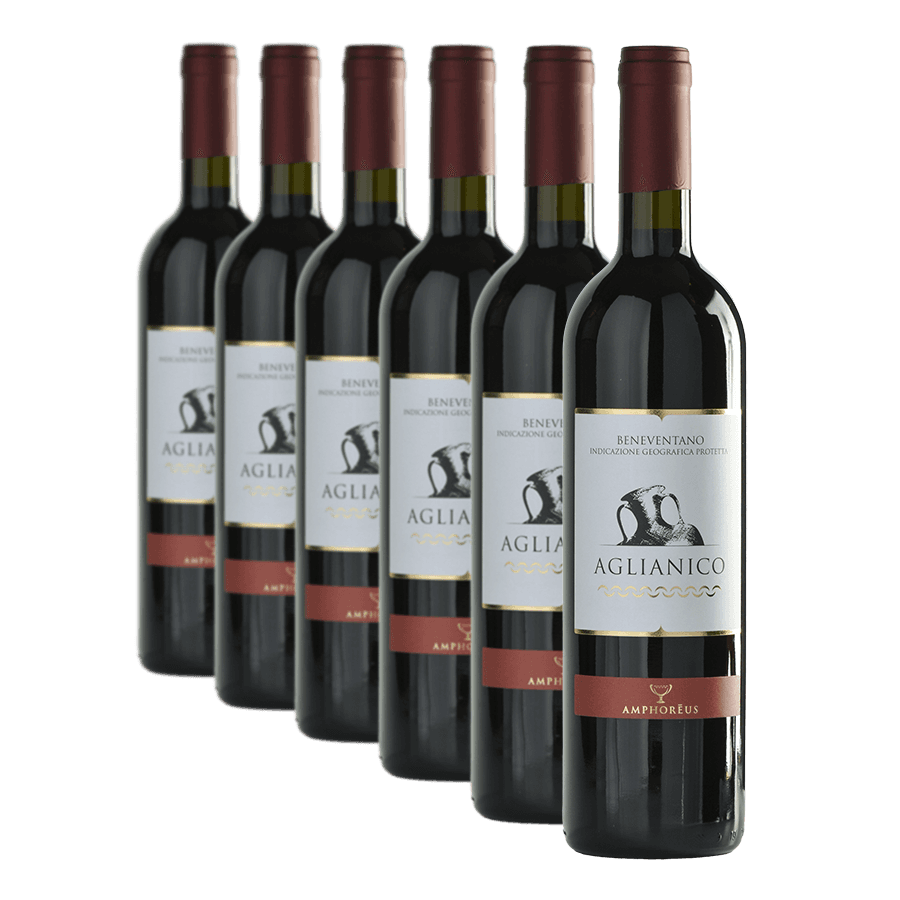 Confezione da 6 Aglianico Del Beneventano - Amphoreus