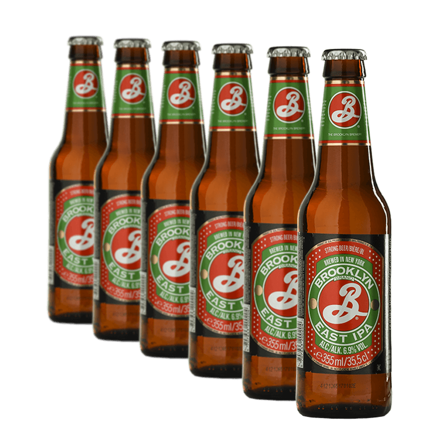 Confezione da 24 di Birra ambrata East India Pale Ale 6.9° - Brooklyn (335 ml)
