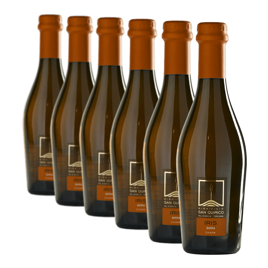 Confezione da 24 Birra artigianale 'Iris' 4.5° - Birrificio San Quirico (380 ml)
