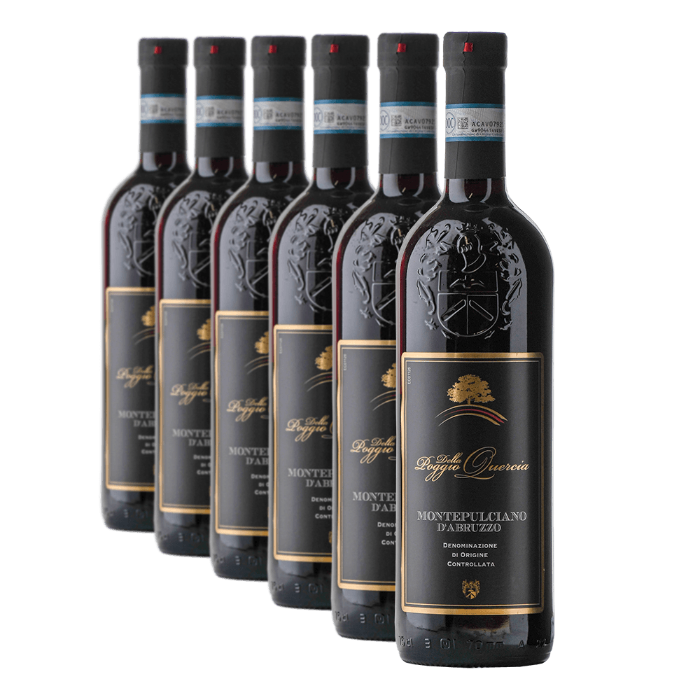 Confezione da 6 Montepulciano DOC - Poggio delle Quercia