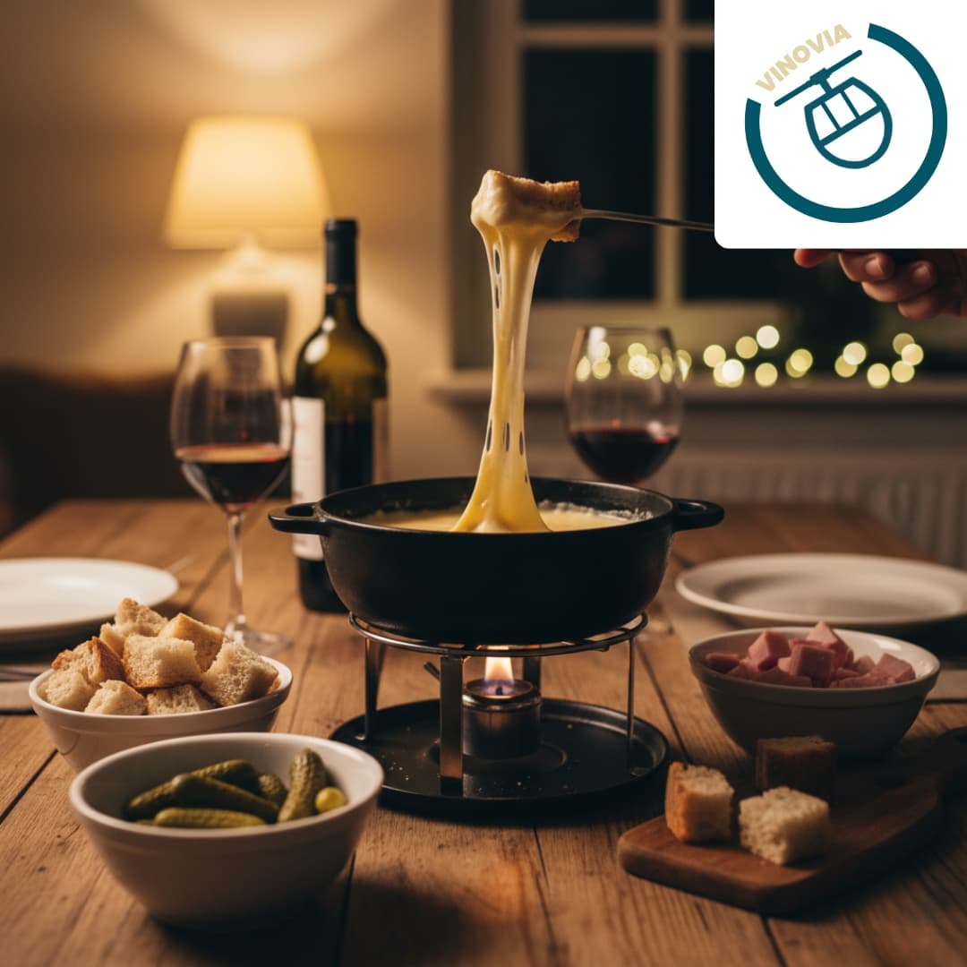 Fonduta e vino: la guida per le serate d’inverno