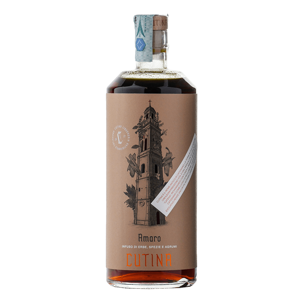 Amaro Infuso di Erbe, Spezie e Agrumi - Cutina (700 ml)