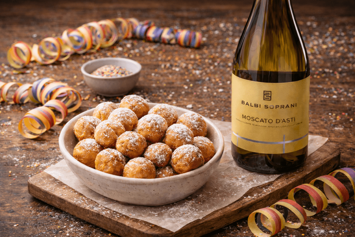 Frappe e Castagnole: che vino abbinare ai dolci di Carnevale